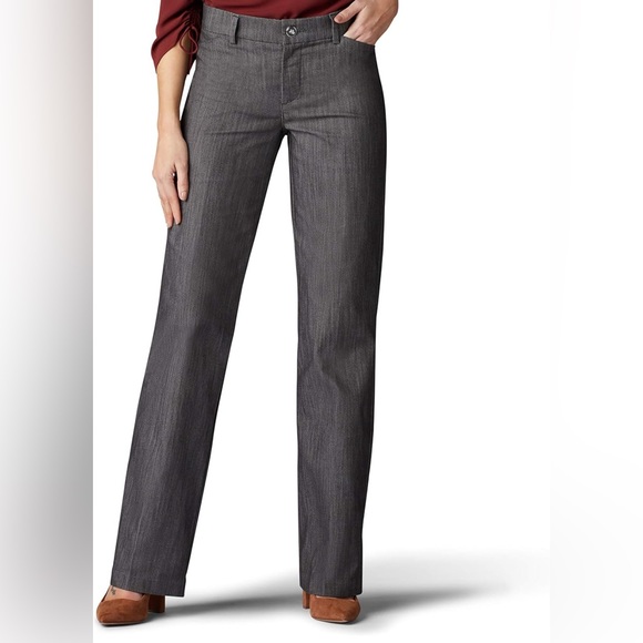 Lee Women's Ultra Lux Comfort with Flex Motion Trouser Pant - Picture 1 of 4